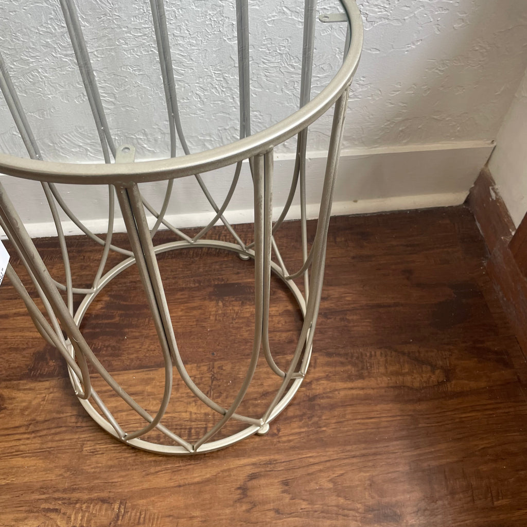 Modern Brush Metal Side Table