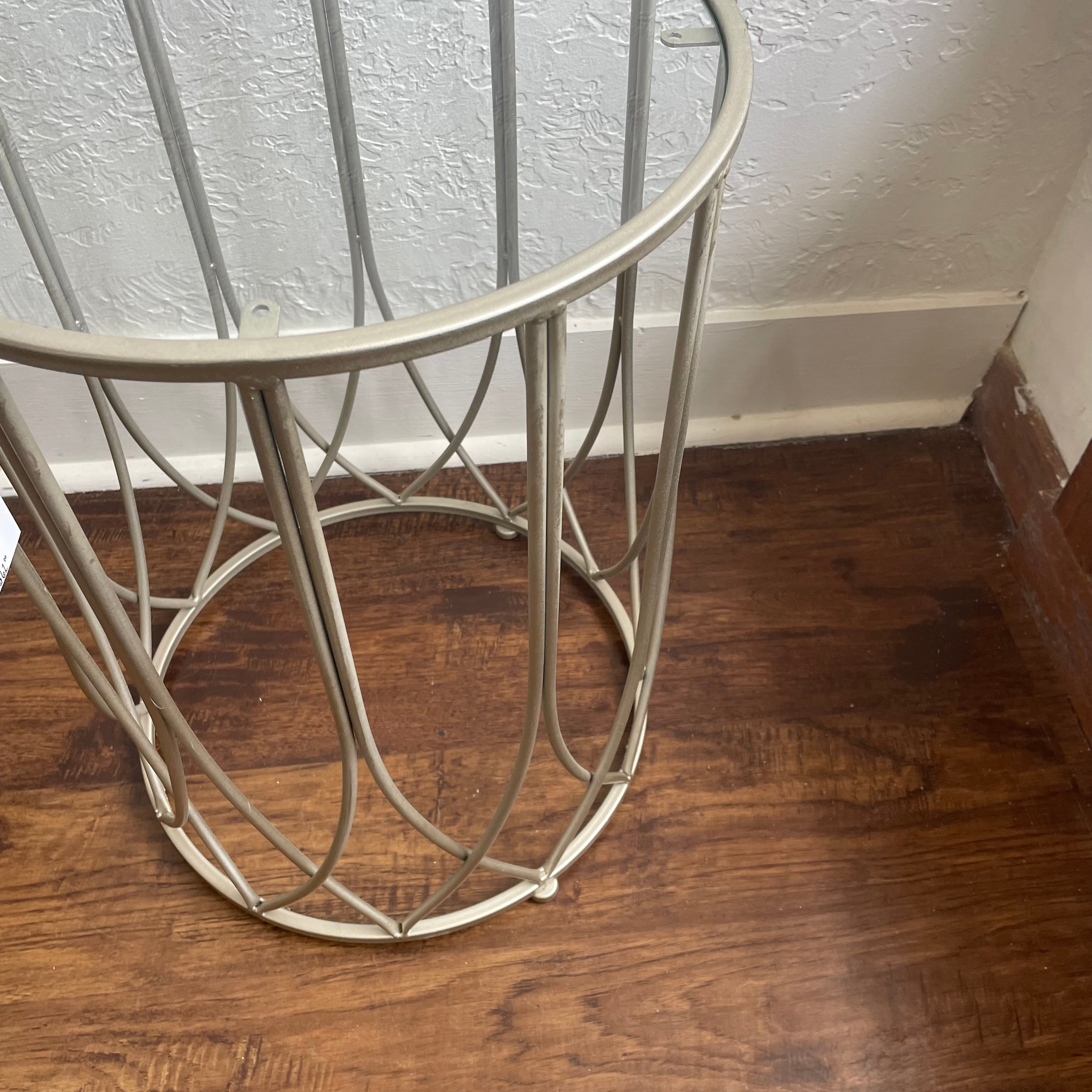 Modern Brush Metal Side Table