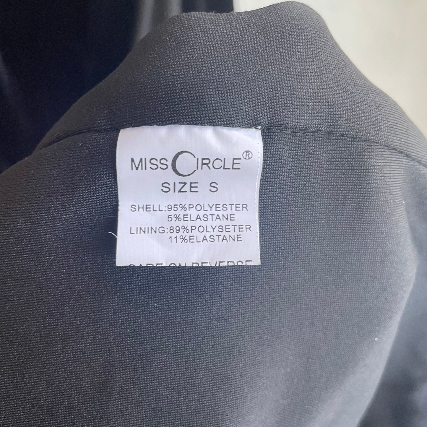 Miss Circle Black Tie Velvet Gown | Small