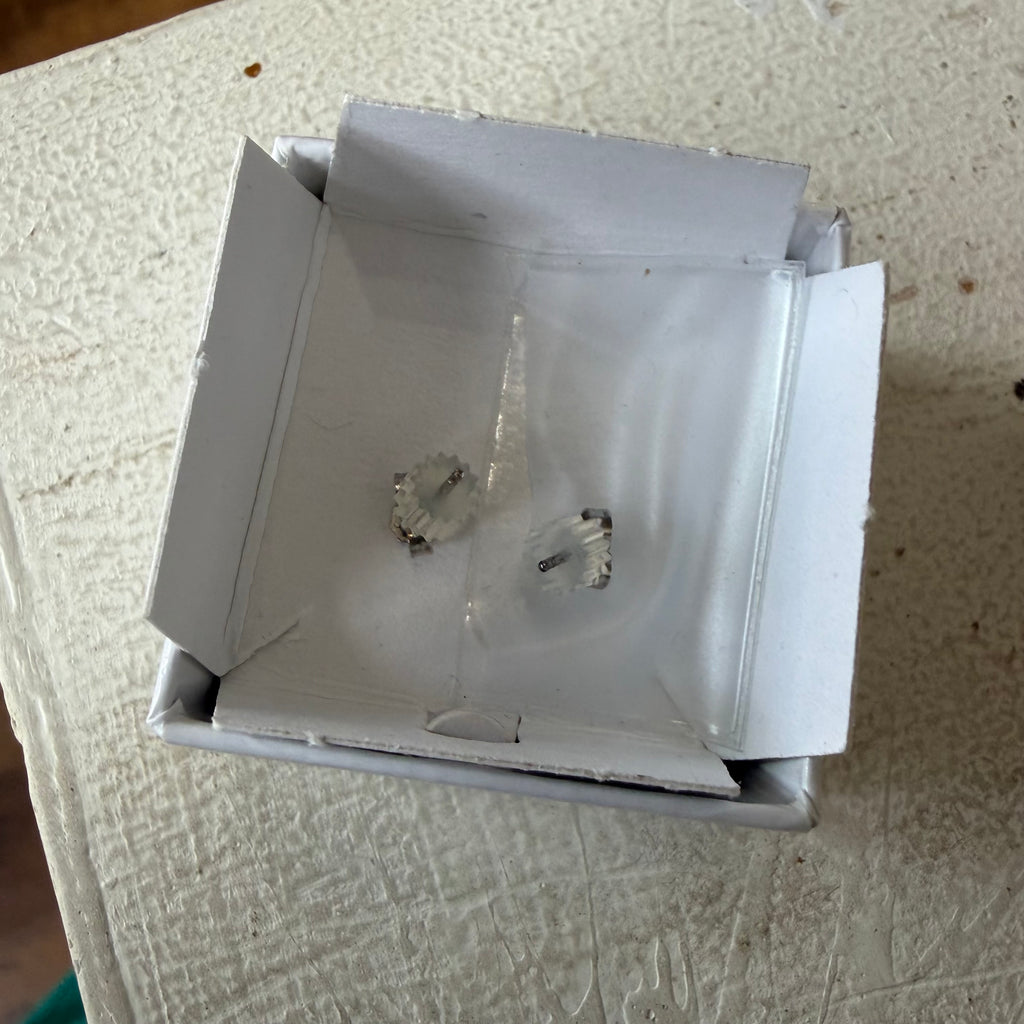Lab Opal .925 Sterling Silver Earrings