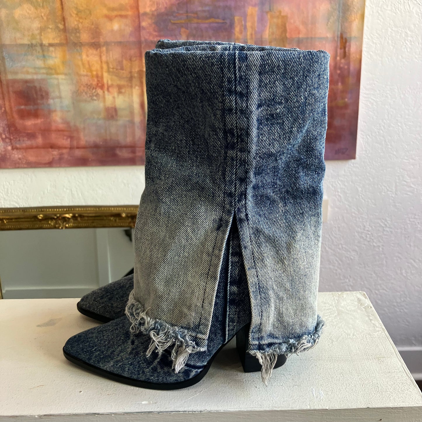 Steve Madden Denim Heels