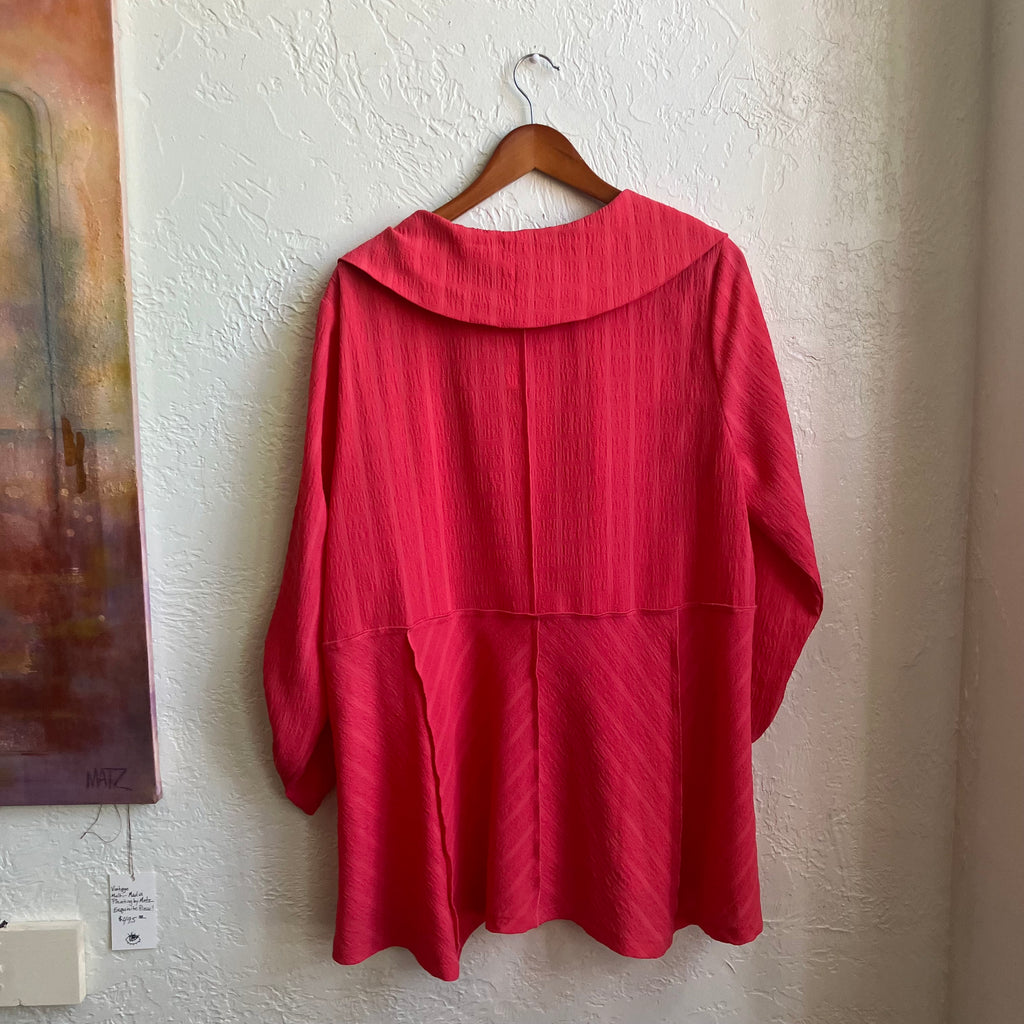 Pink Ali Miles Button Down Top | XL