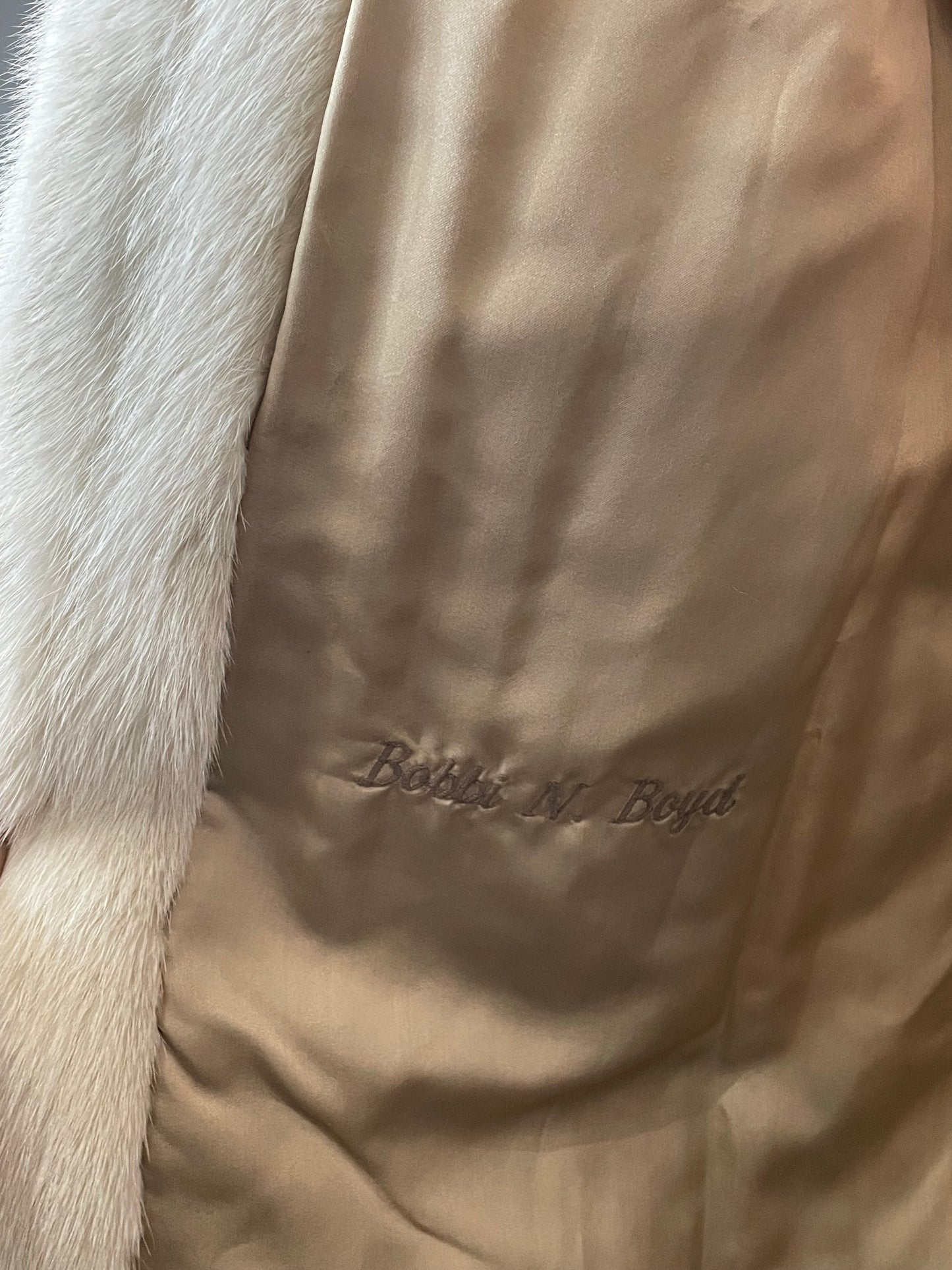 White Mink & Fox Coat | Small