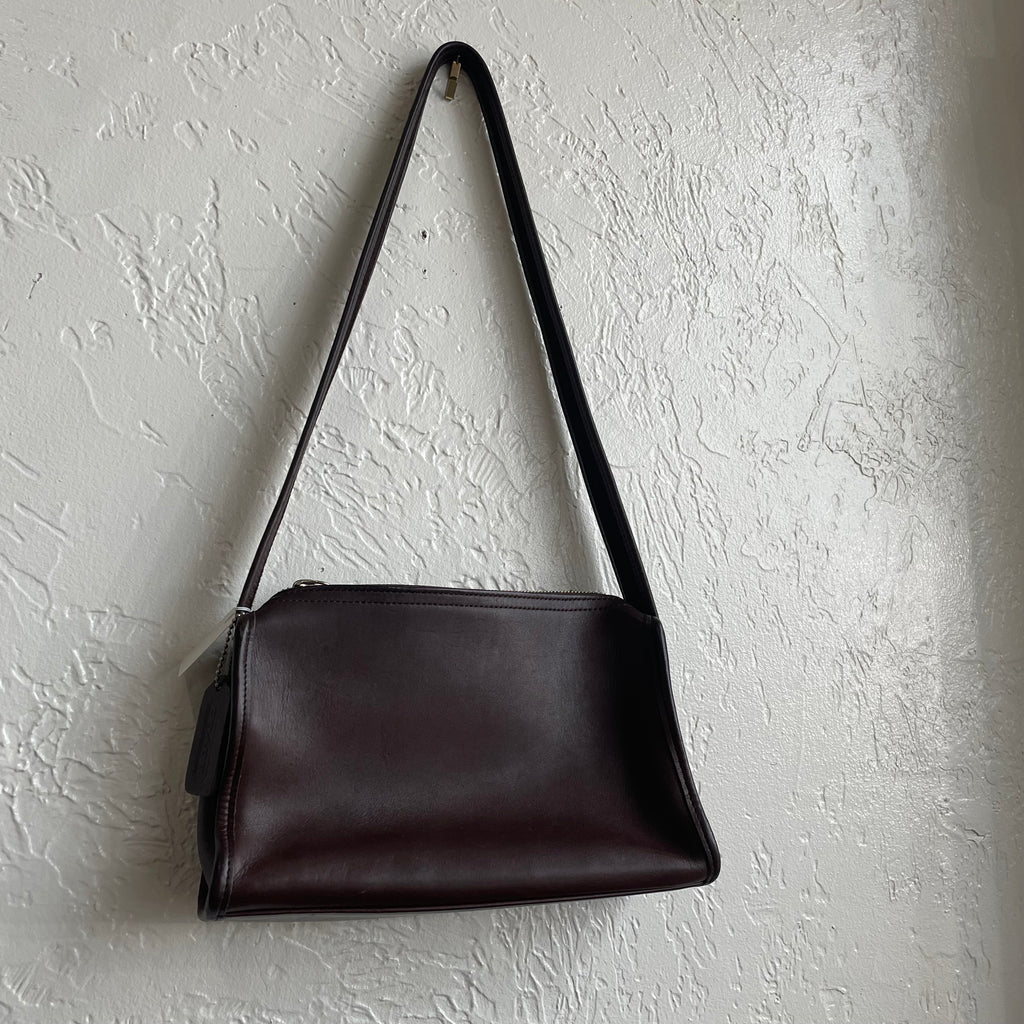 Coach Mahogany Brown Aero Small Zip Crossbody Bag #9057