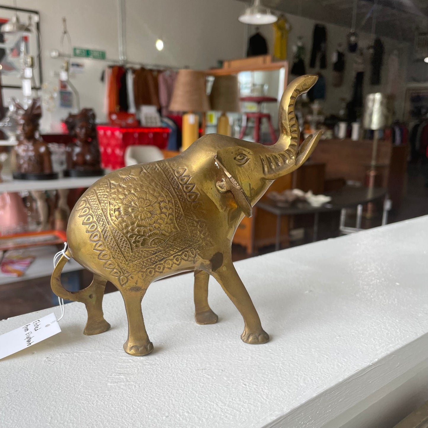 Etched Brass Elephant