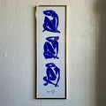 “Blue Nude” 1952 by Henri Matisse Gold Framed Print