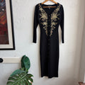 Carole Little Long Sleeve Sweater Dress | Petite Small