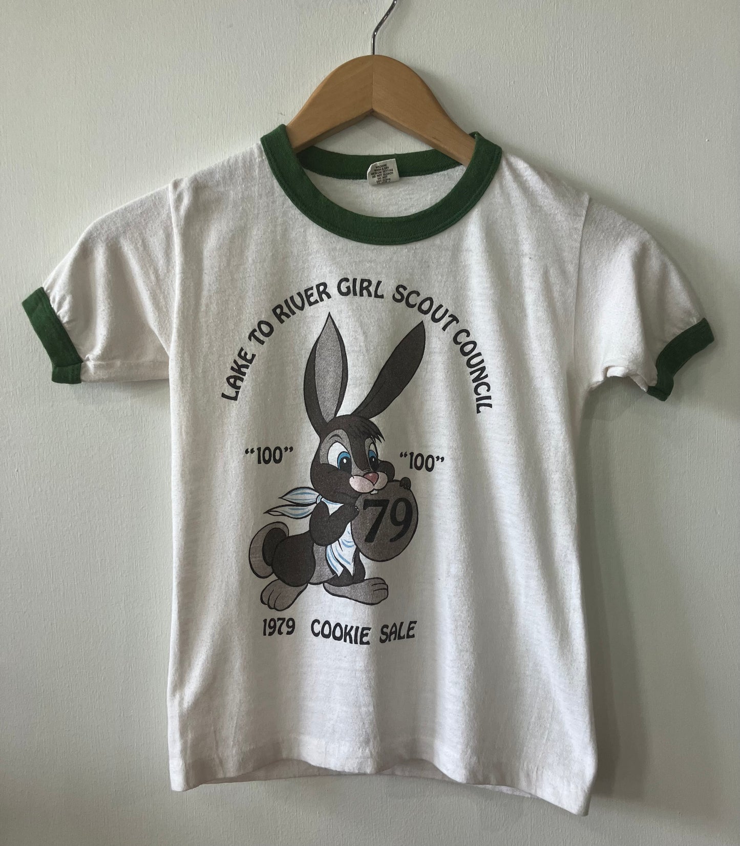 70s Girl Scout Baby Tee size xsmall