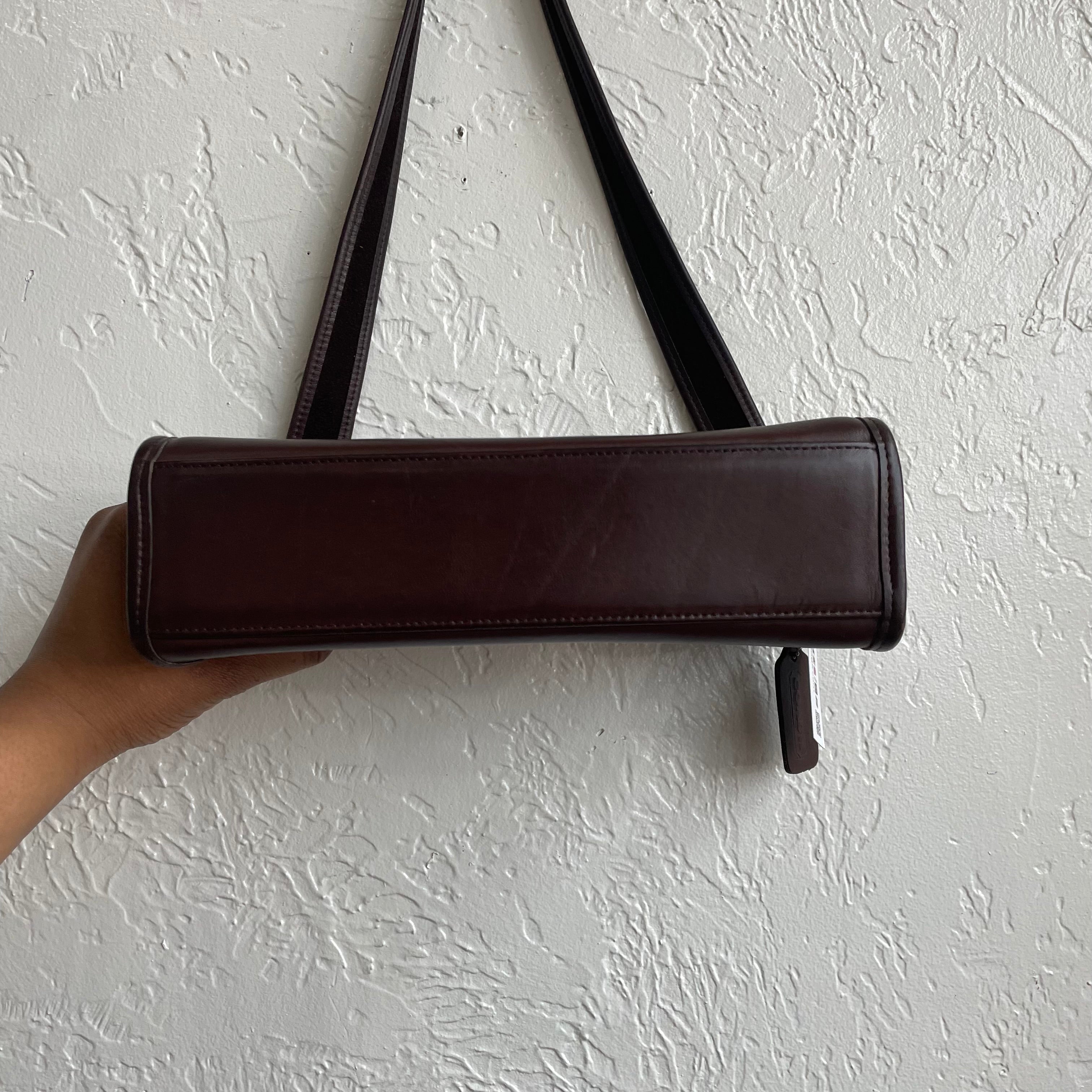 Coach Mahogany Brown Aero Small Zip Crossbody Bag #9057 – Reclamation
