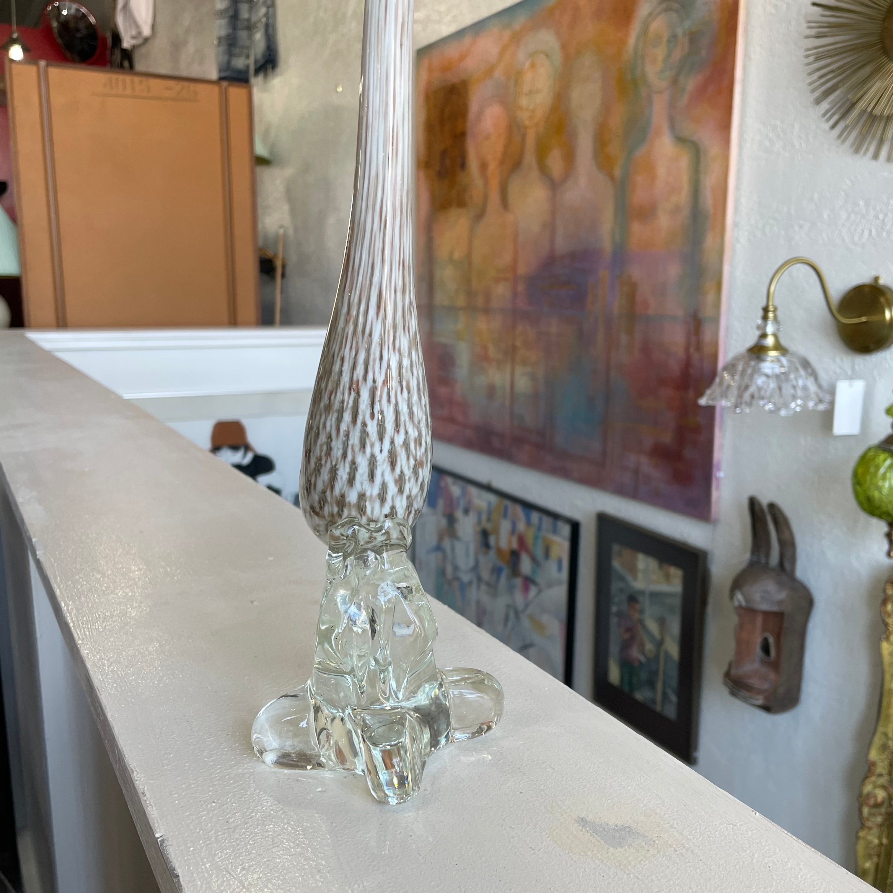 Murano Glass Pheasant Bird Art
