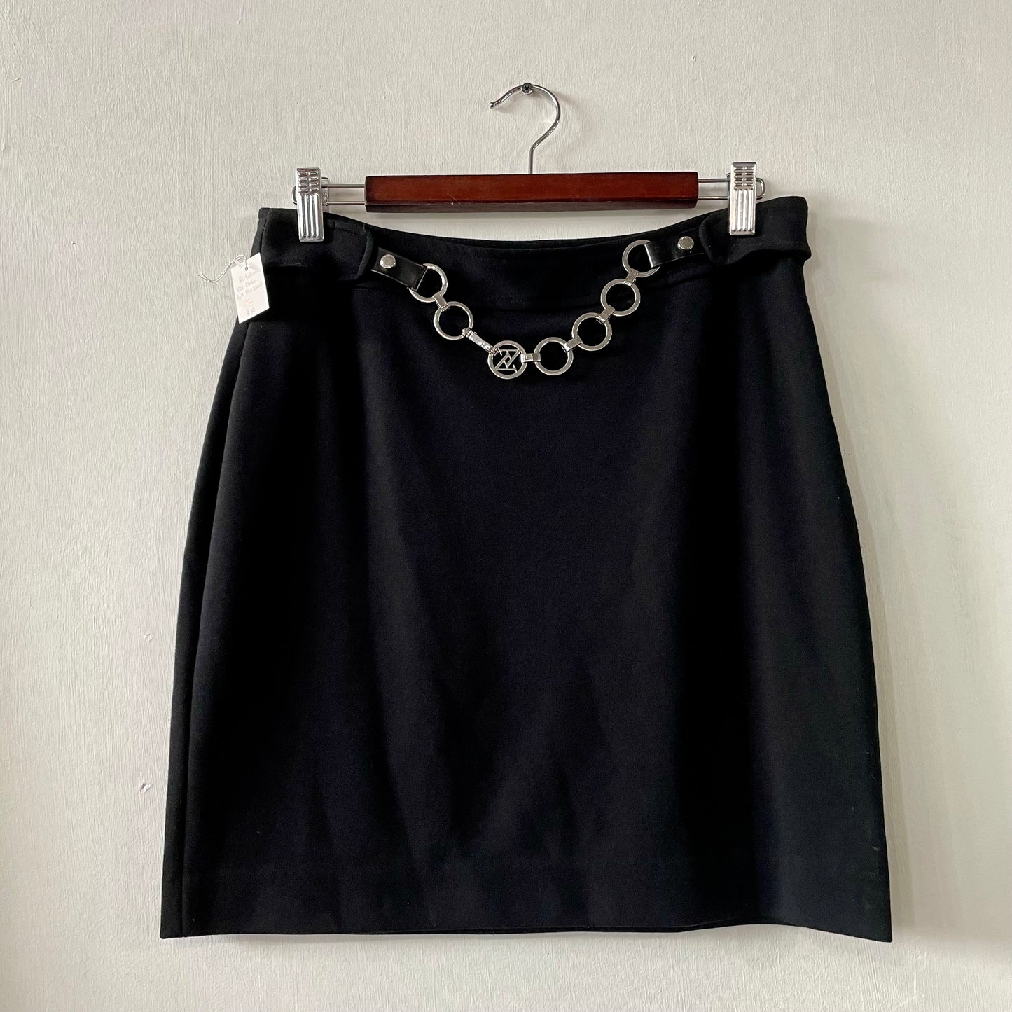 Y2K Chain Mini Skirt | Size 8