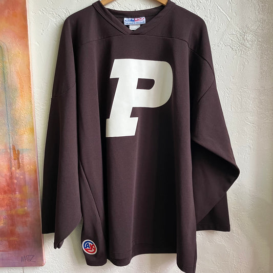 Brown P Jersey Vintage XL