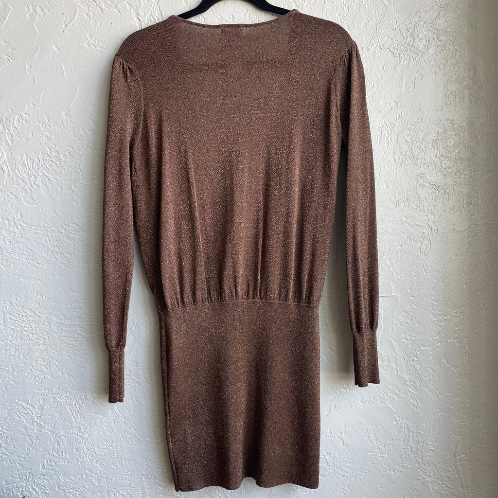 Superdown Aura Glitter Mini Dress | Medium