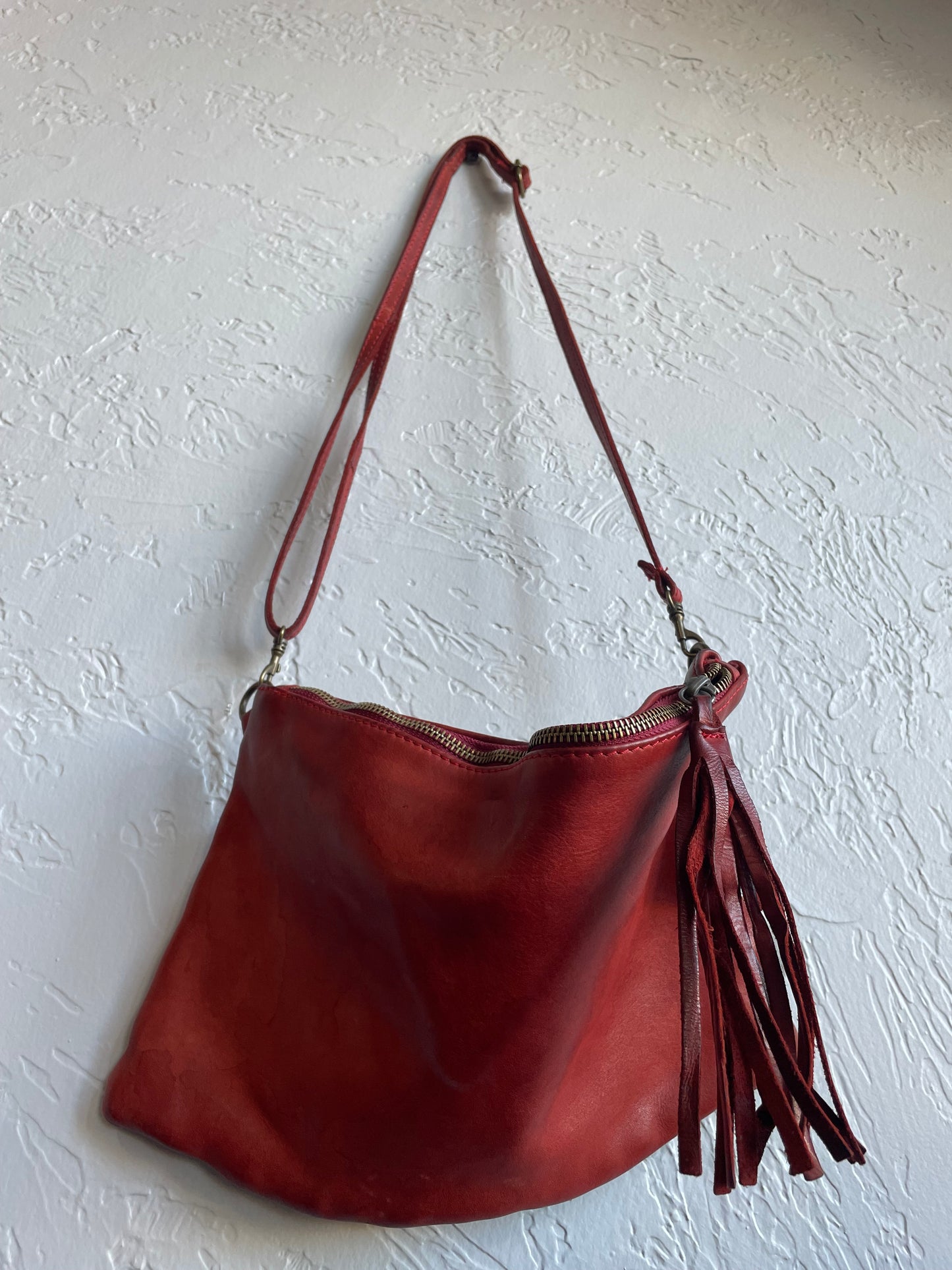 Vintage Leather Viola Castellani Crossbody