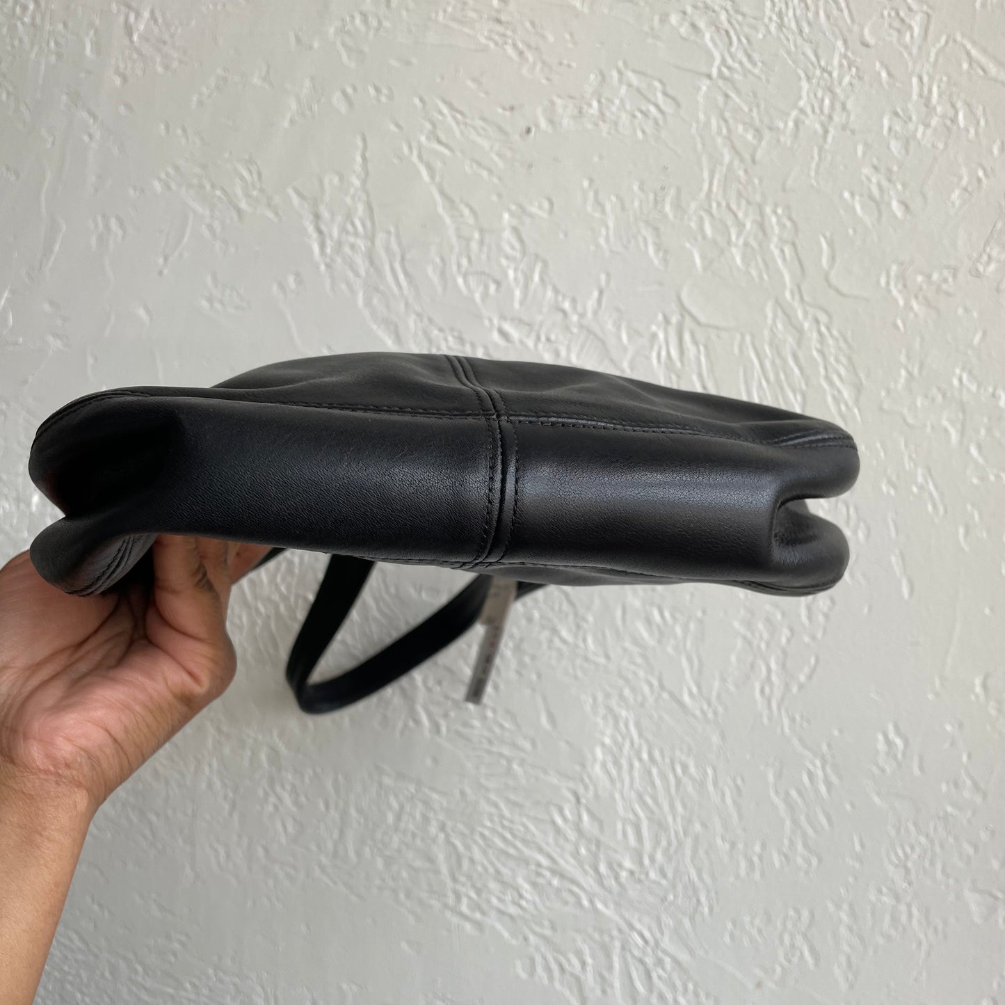 Coach Black Vintage Flatiron Zip #4174