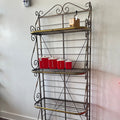 Provincial French Brass Wire Baker's Rack Early 29th Century