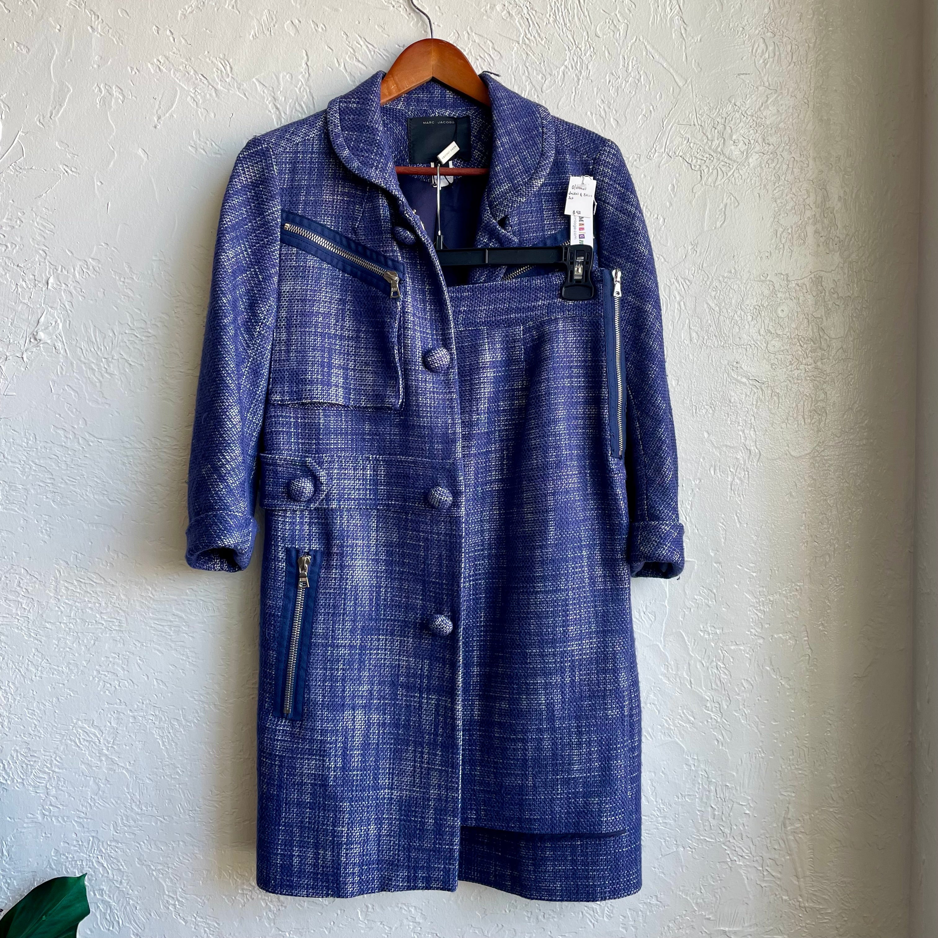Marc Jacobs Tweed Jacket and Skirt Set | Small
