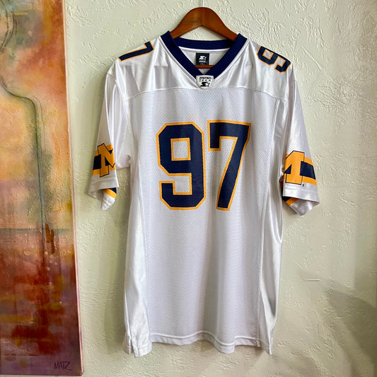Starter Michigan Wolverines Jersey Vintage #97 Medium