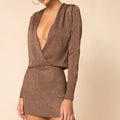 Superdown Aura Glitter Mini Dress | Medium