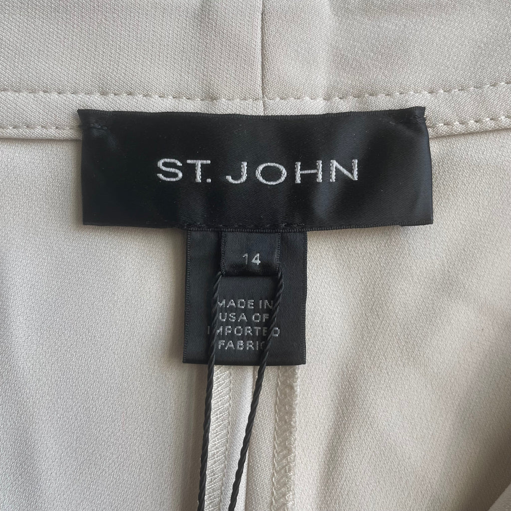 St. John Alabaster Dress Pants | 14