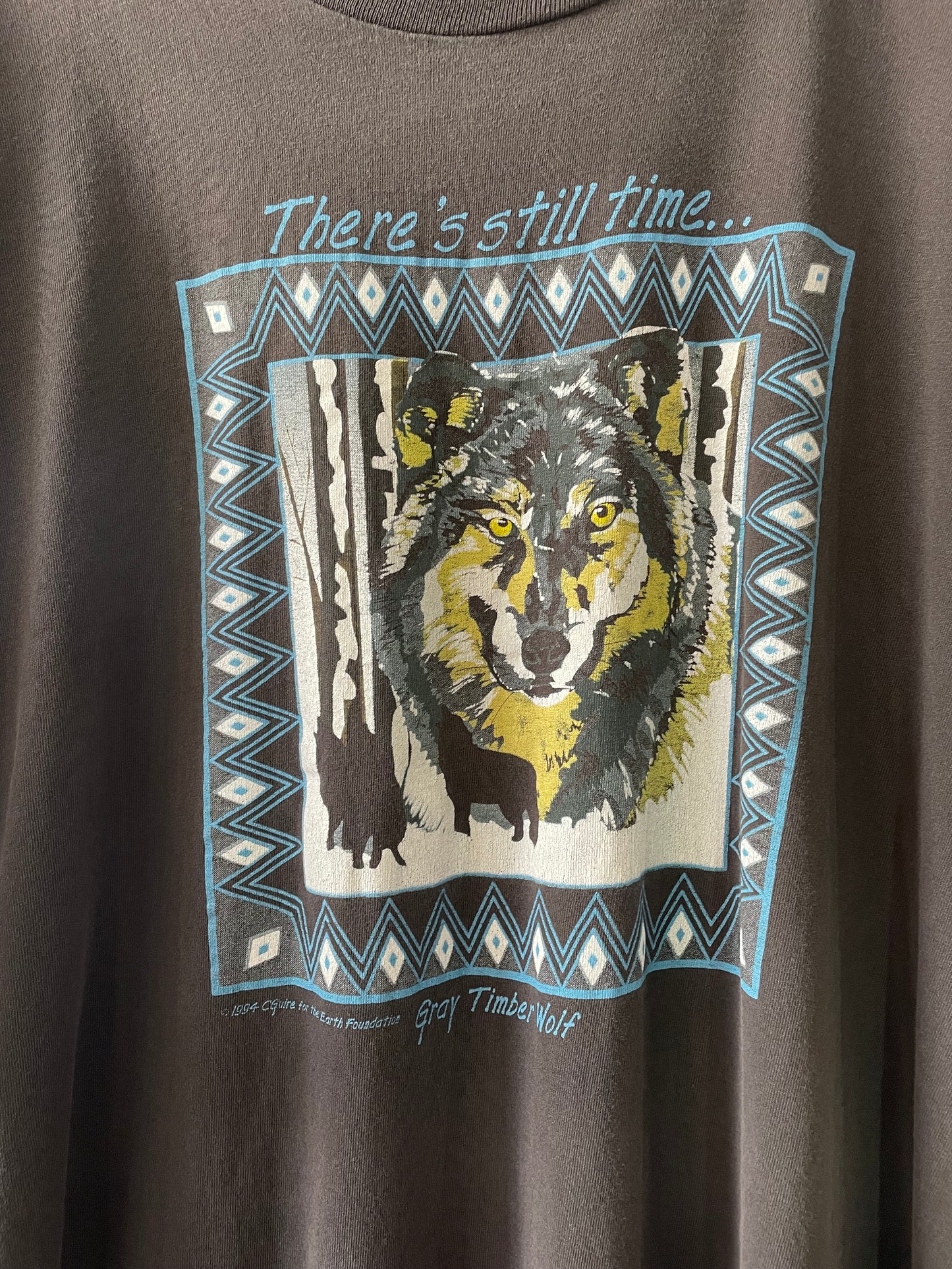 90s Timber Wolf Tee • 2XL