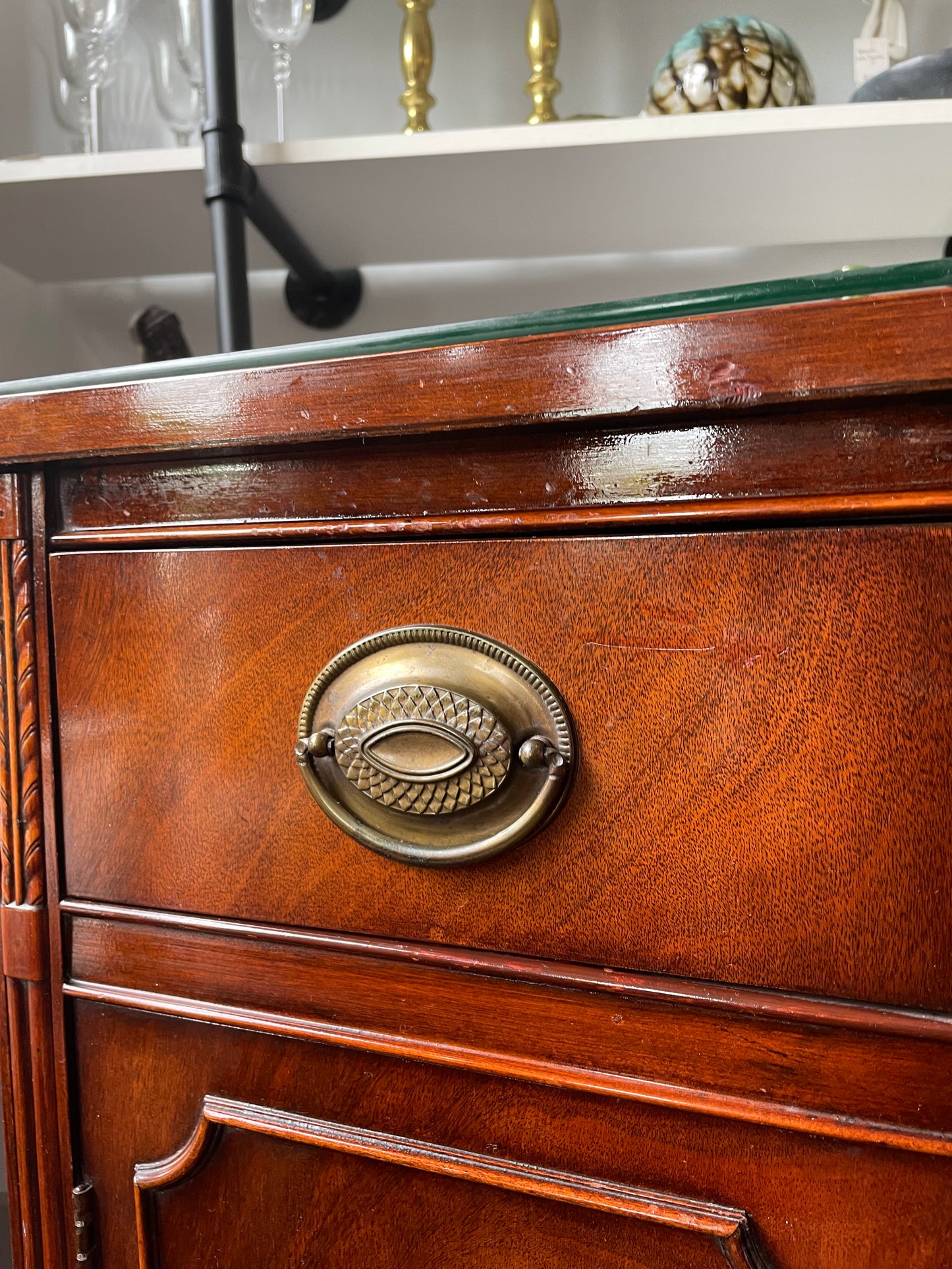 Bernhardt Traditional Flame Mahogany Server Buffet/Sideboard