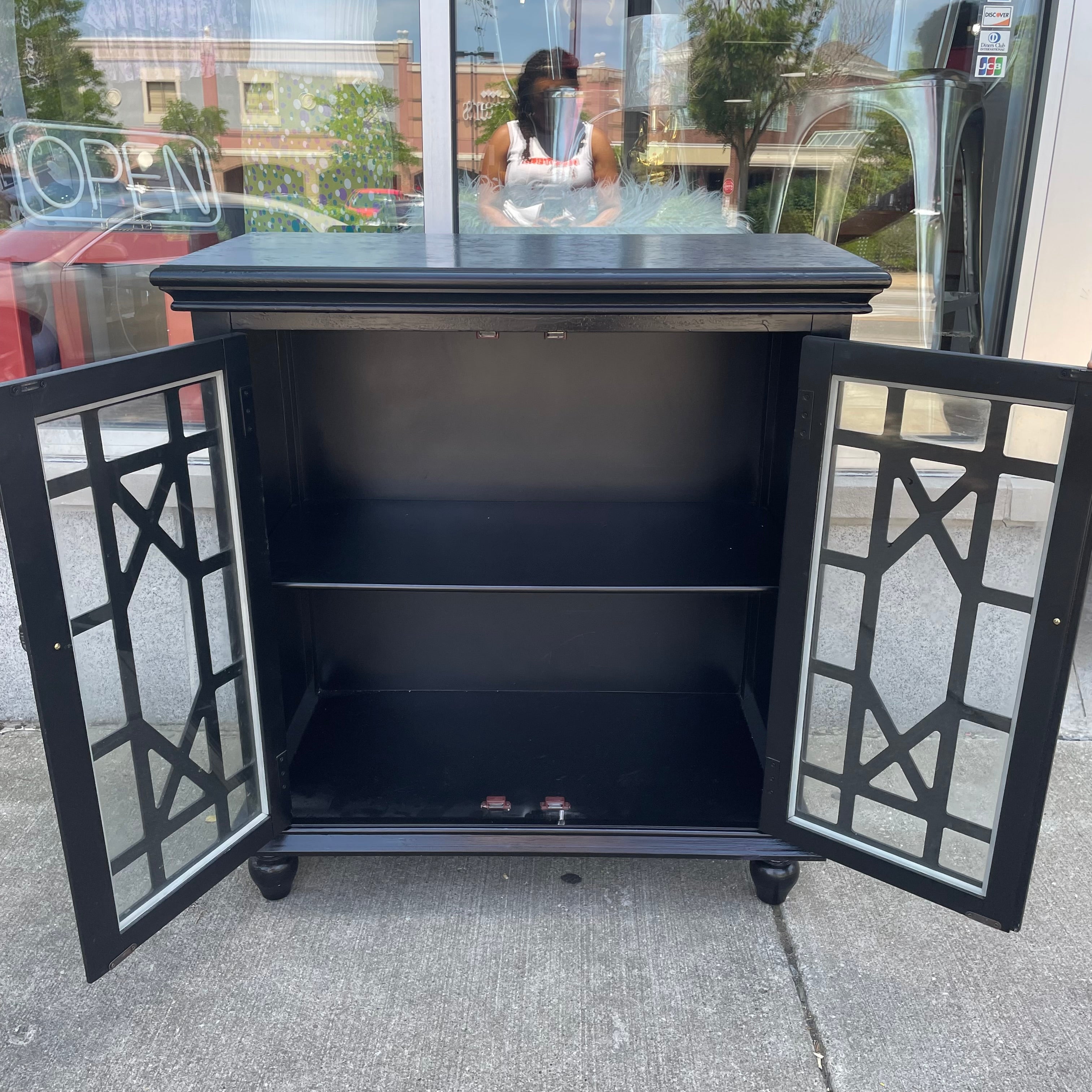 Two Door Accent Storage Cabinet