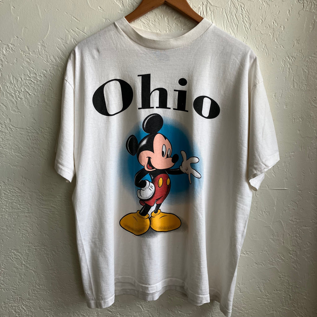 Vintage Ohio Disney Mickey Mouse Tee XL