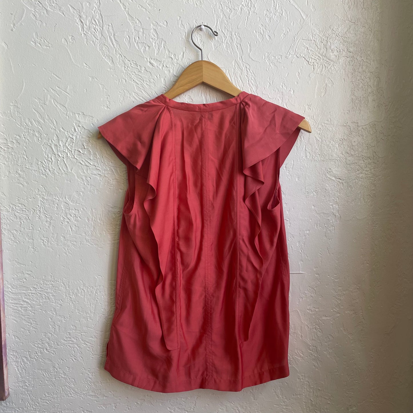 Peach Sleeveless Joie shirt | small