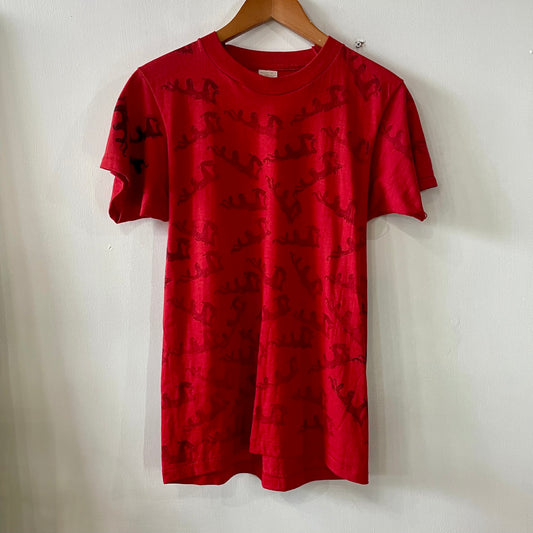 80s Single Stitch Dragon Print Tee • Large