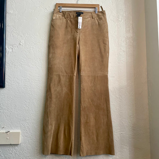 2000’s Suede Bootcut Pants | Size 14