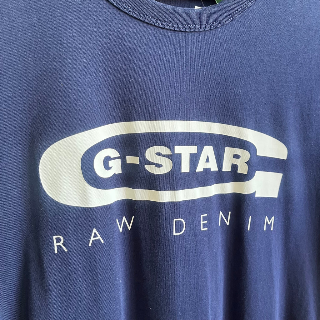 Blue G-Star Tee | XXL