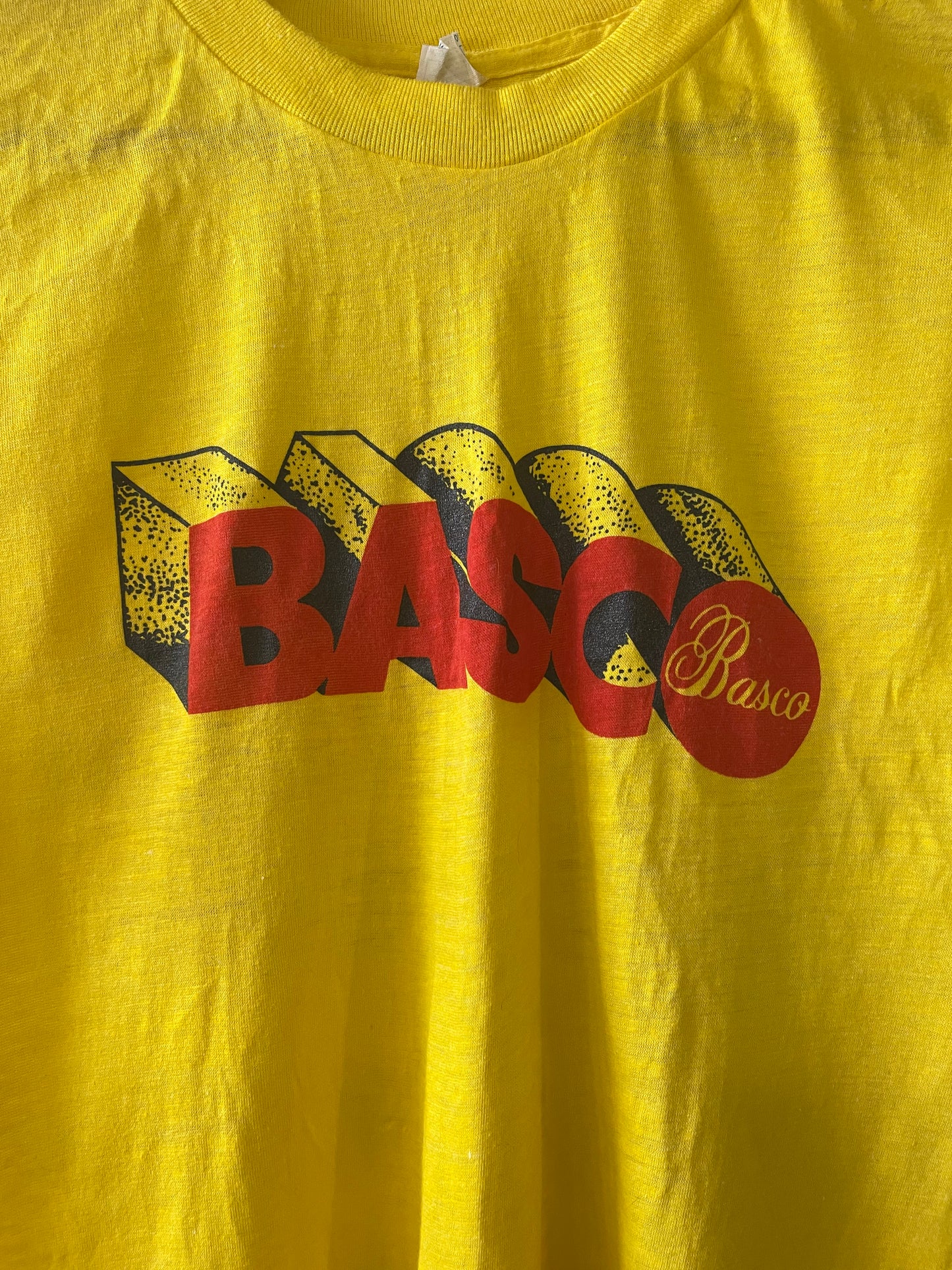 70s Single Stitch Basco Tee • Medium