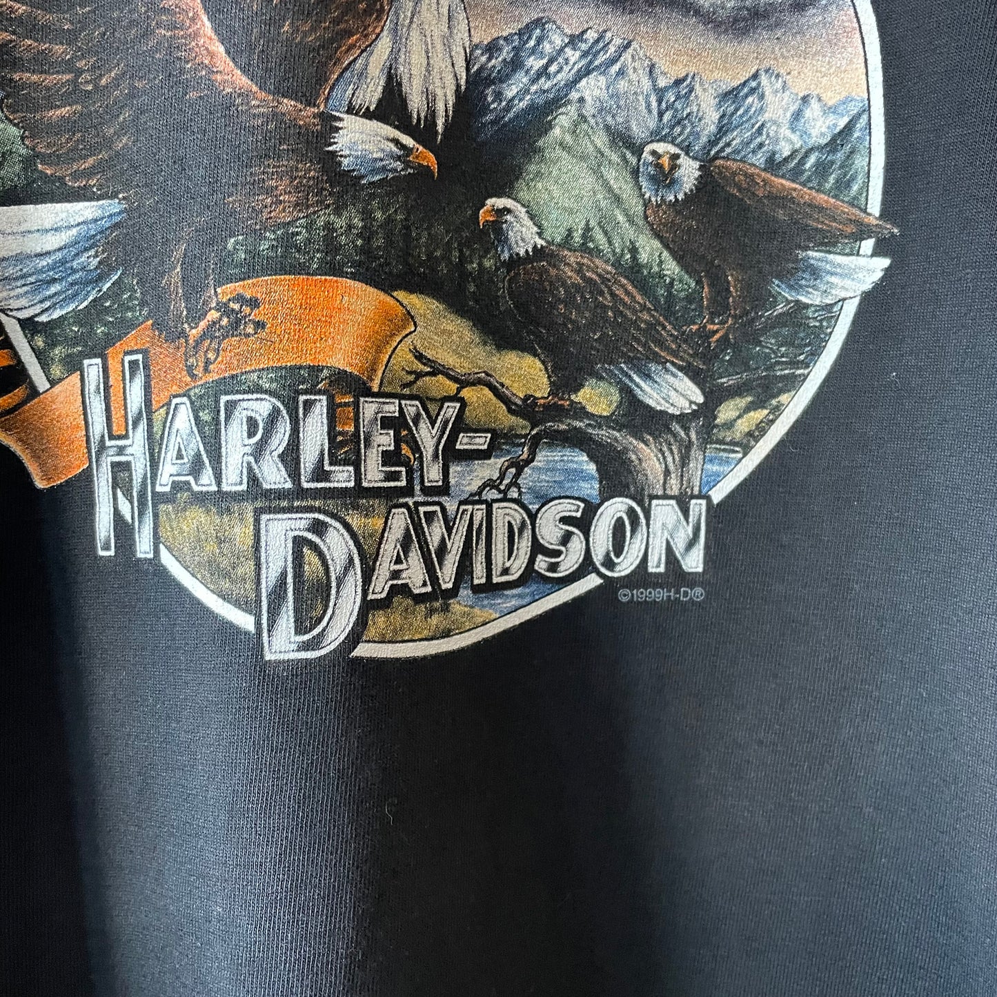 Harley Davidson 1999 Eagle T-shirt | XL