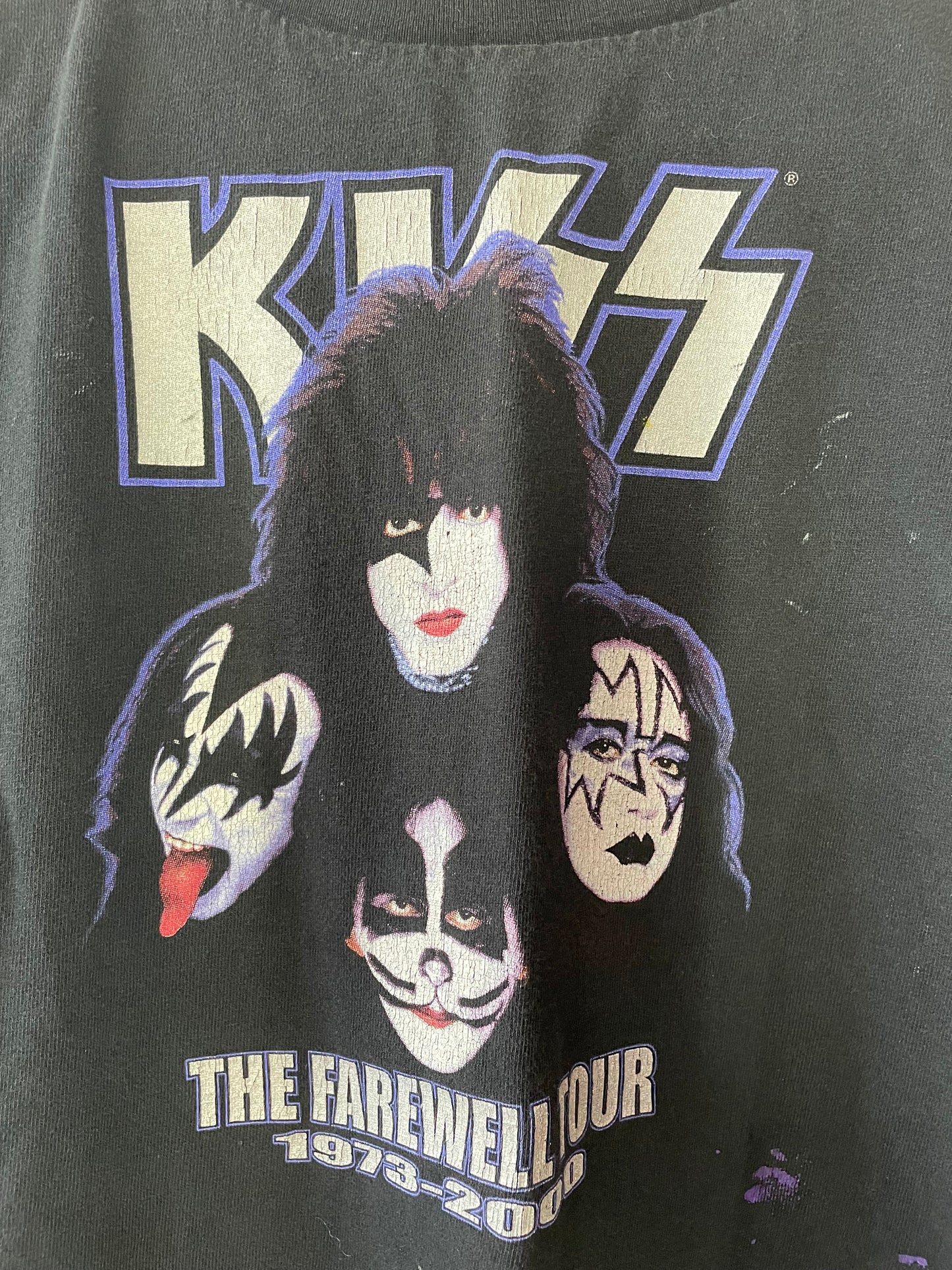 2000 KISS Farewell Tour Band Tee • Youth Medium