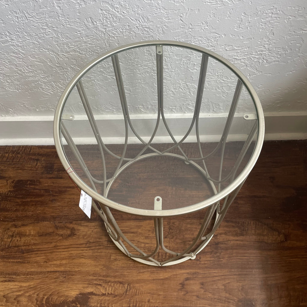 Modern Brush Metal Side Table