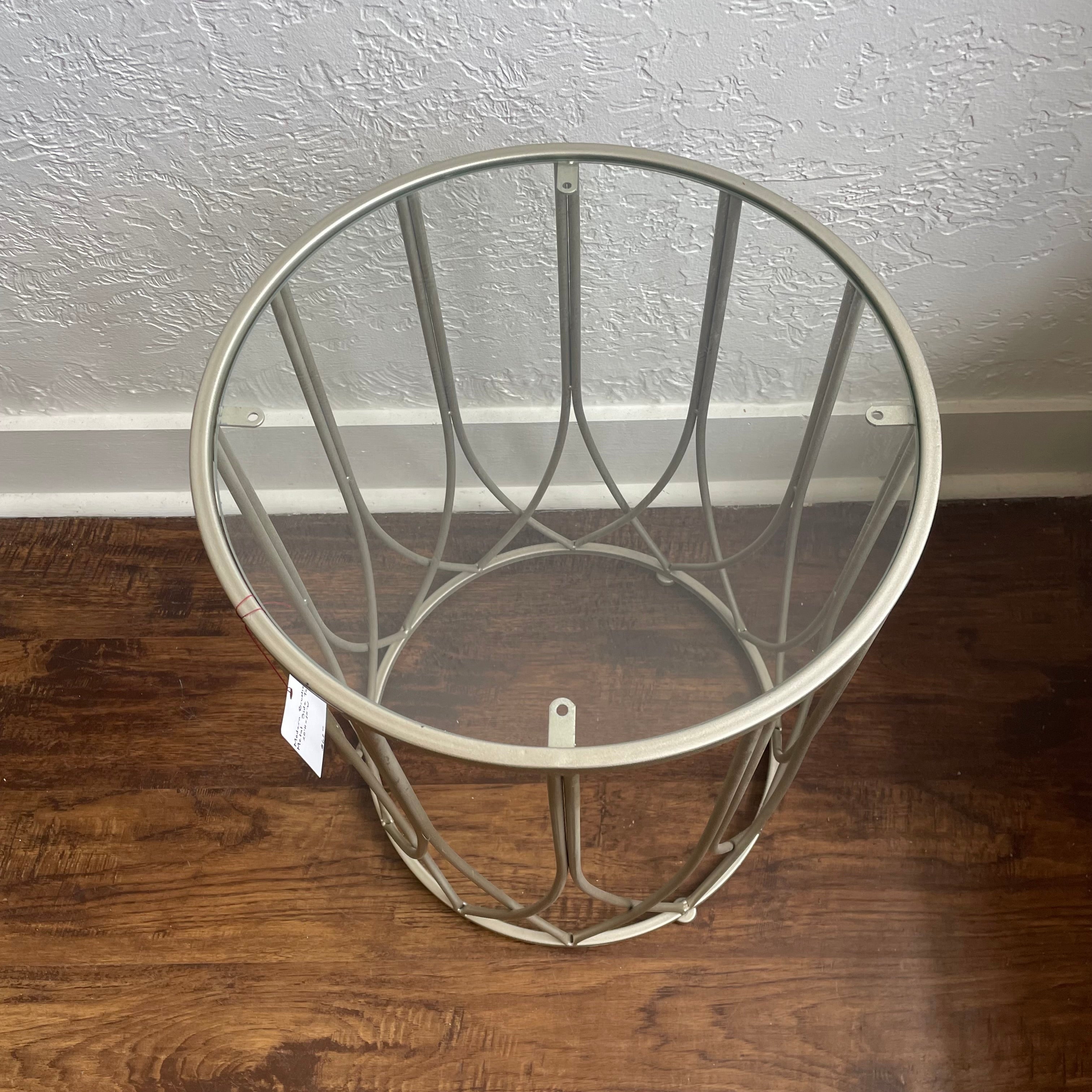 Modern Brush Metal Side Table