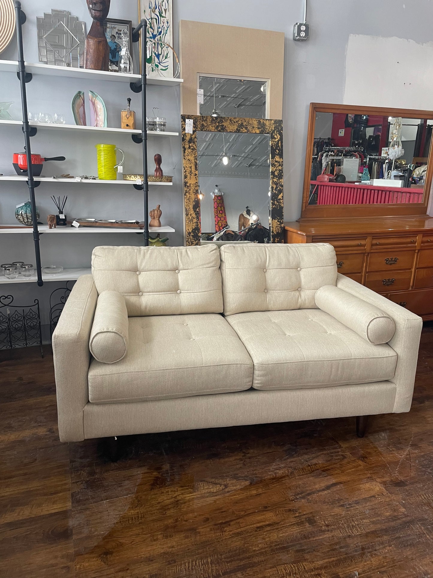 Modern Loveseat & Lounge Chair Set