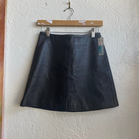 Rampage 100% Leather Mini Skirt |Size 5/Small
