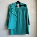 St. John 90’s Skirt and Blazer Set | 10/Medium