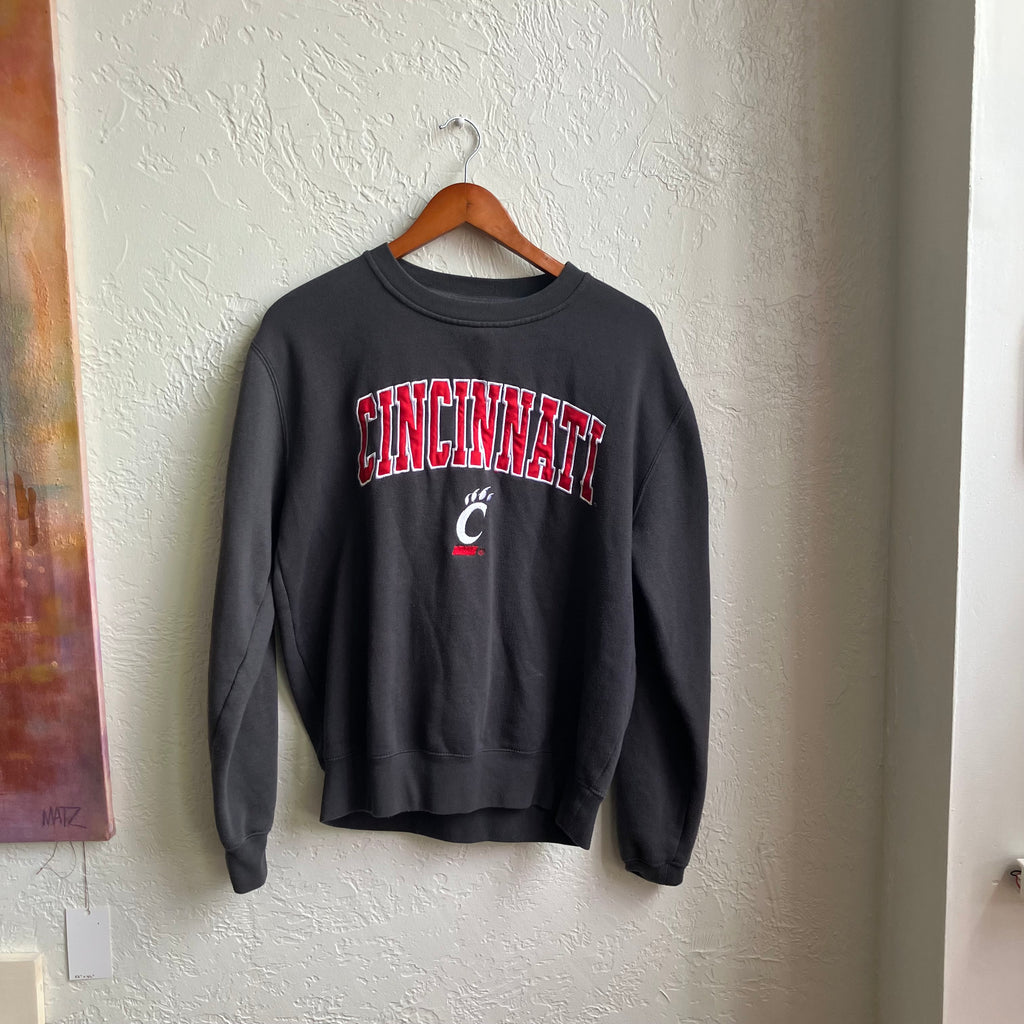 Grey Cincinnati Bearcats Sweatshirt | Small