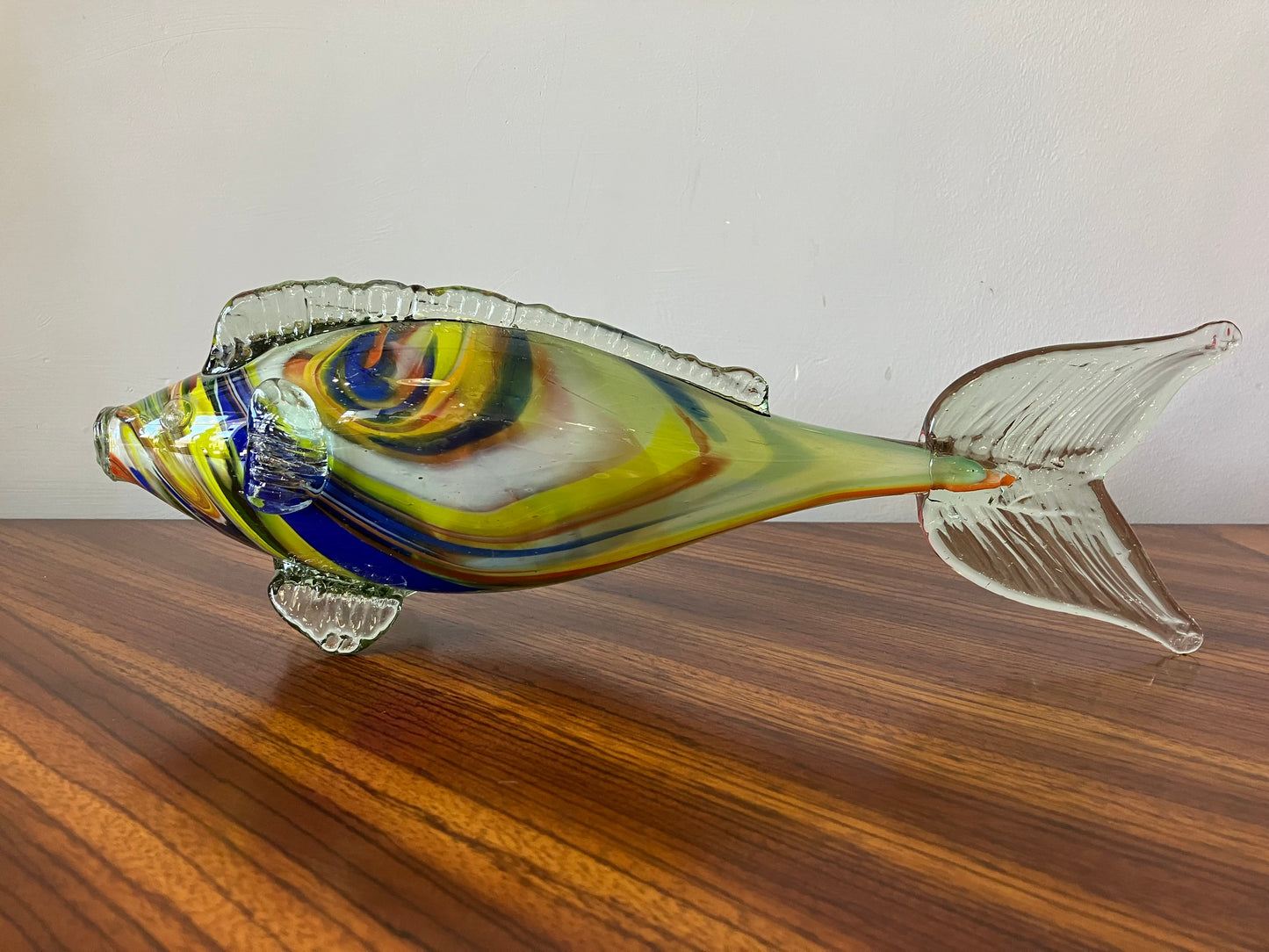 Mid-Century Handblown Murano Glass Fish 1970s