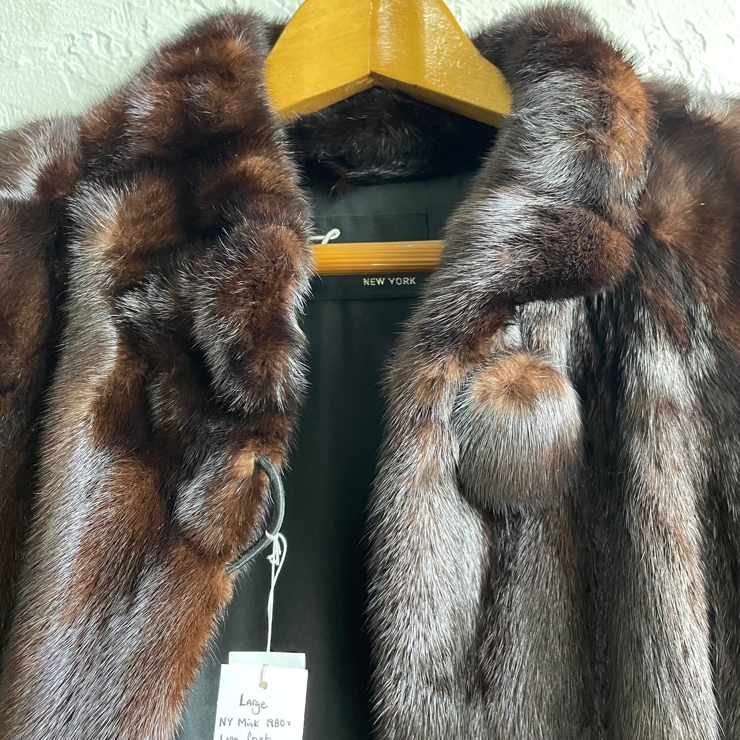 New York Mink 1980's Long | Large