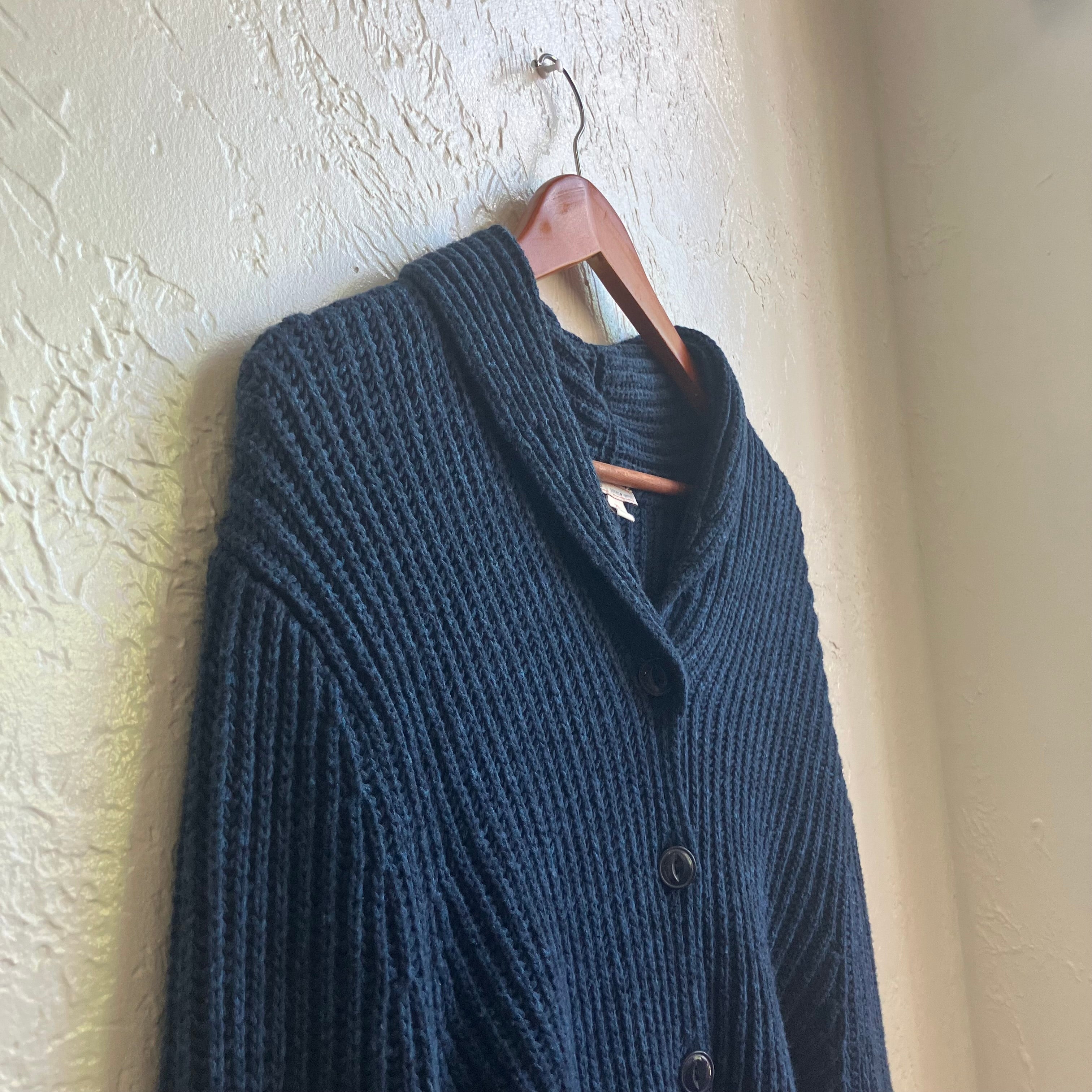 Blue Knitted Gap Cardigan | XL