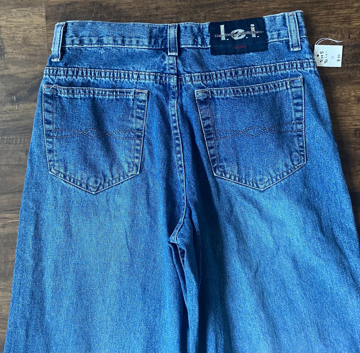 90s l.e.i Wide Leg Jeans Size 5