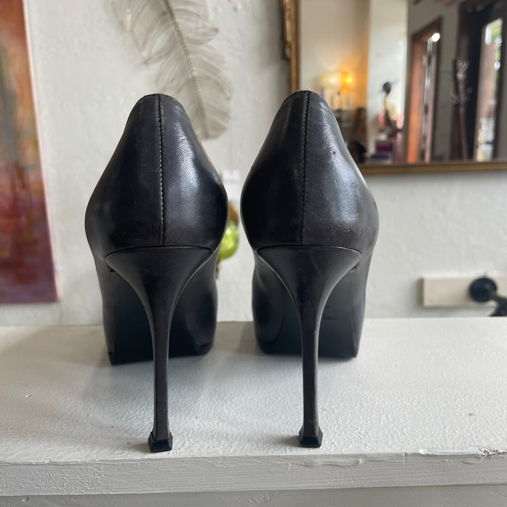 Yves Saint Laurent Tribtoo Platform Pumps Size 8.5/EU 39