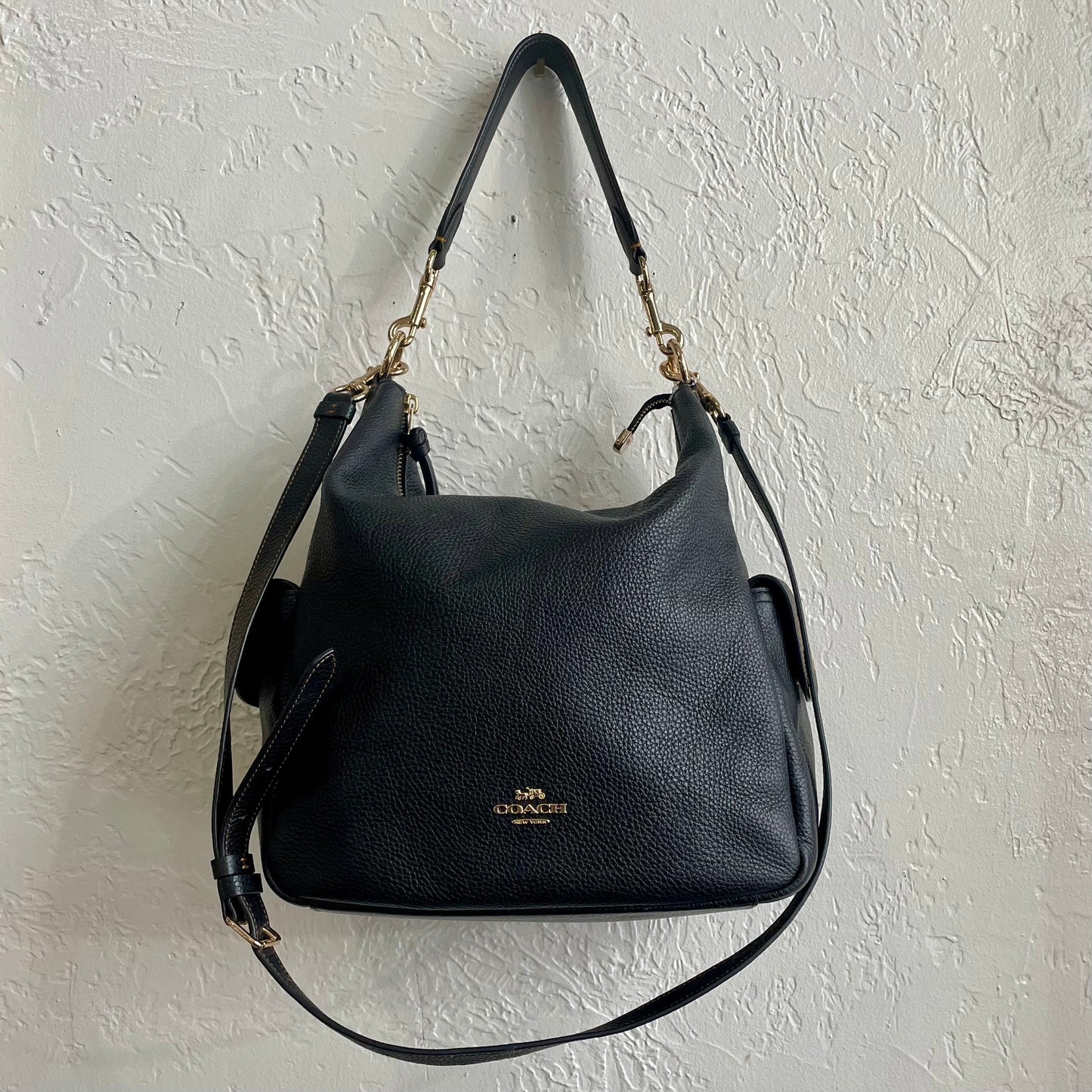 Coach Black Pennie Shoulder Bag