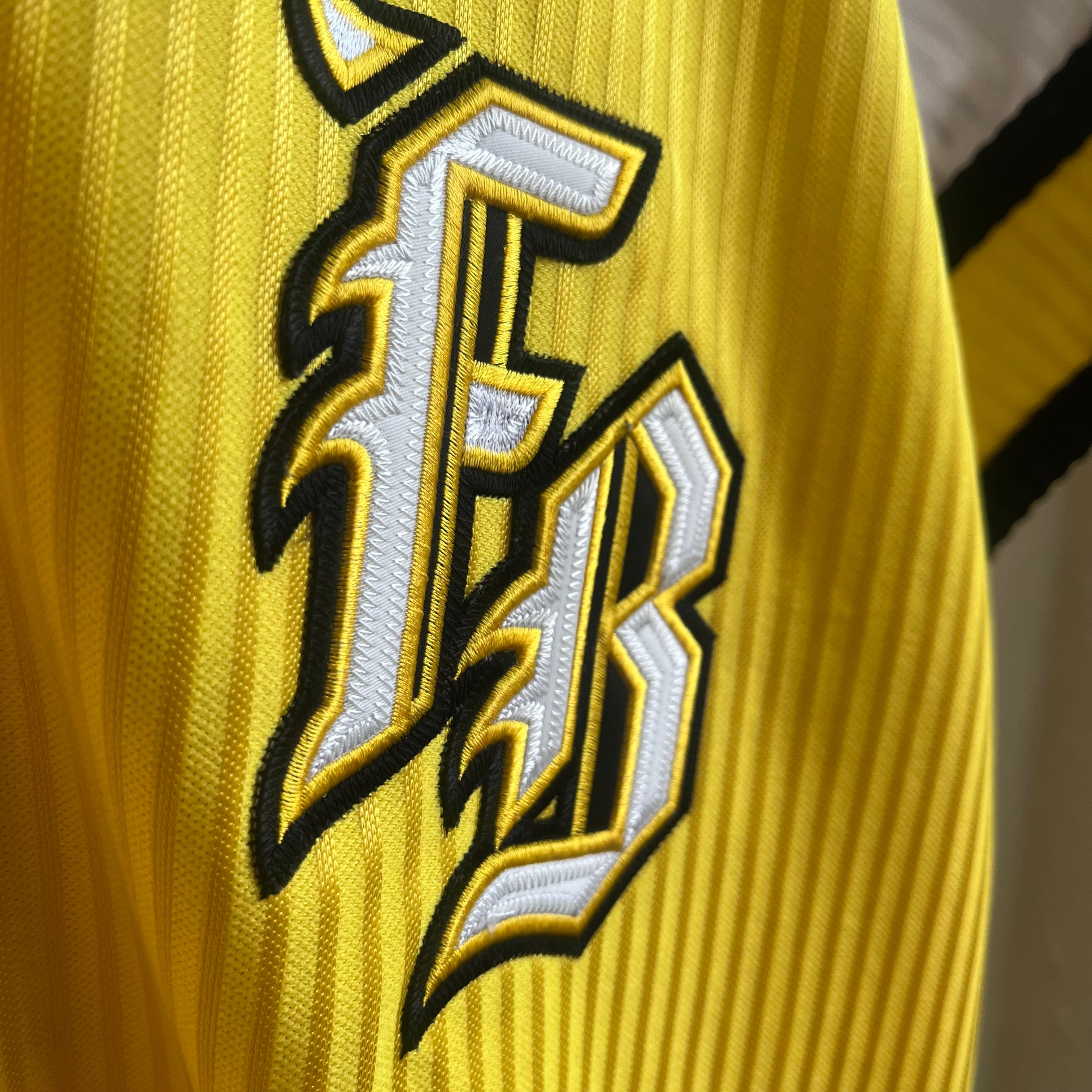 Yellow Fubu Baseball Jersey | XL