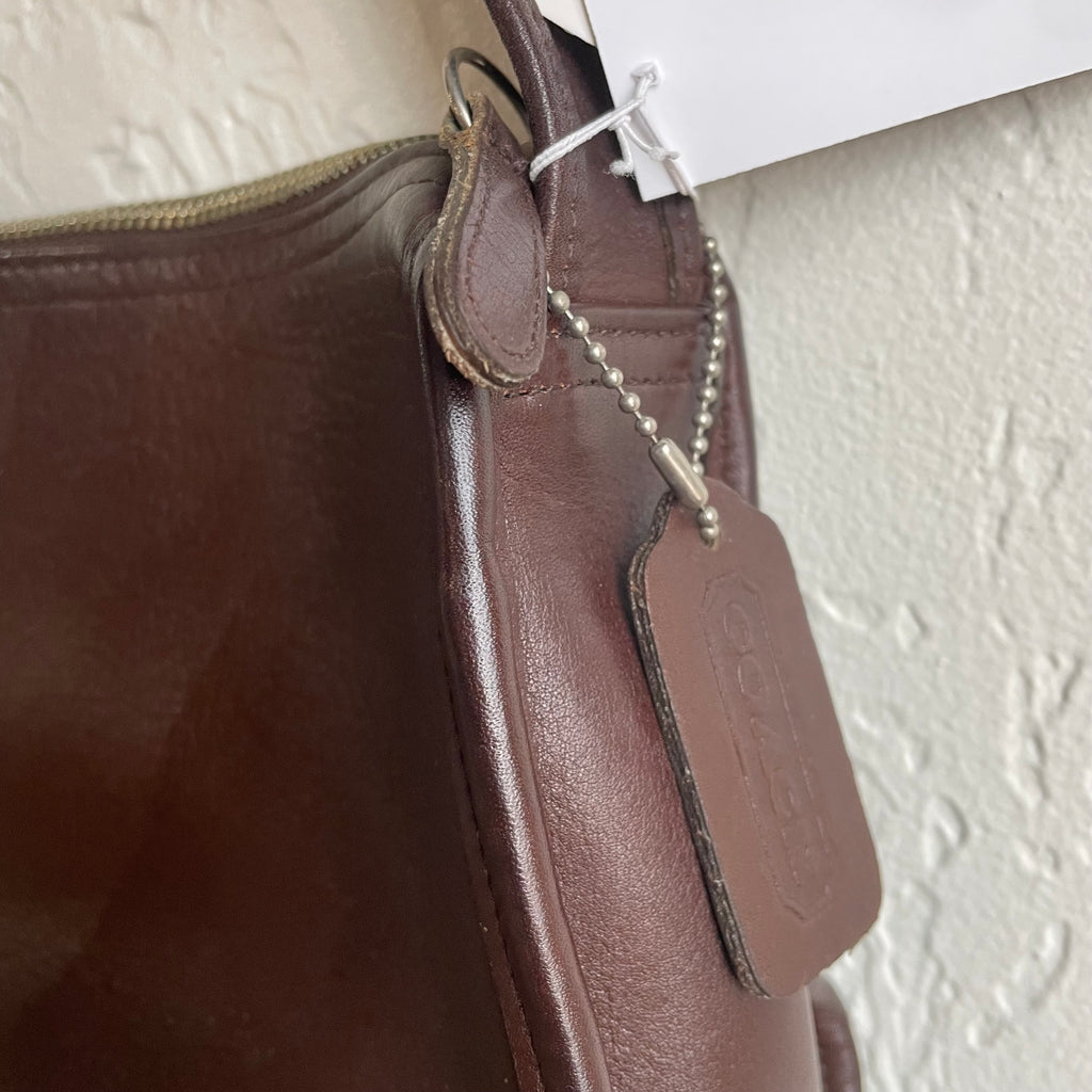 Coach Mahogany Brown Aero Small Zip Crossbody Bag #9057