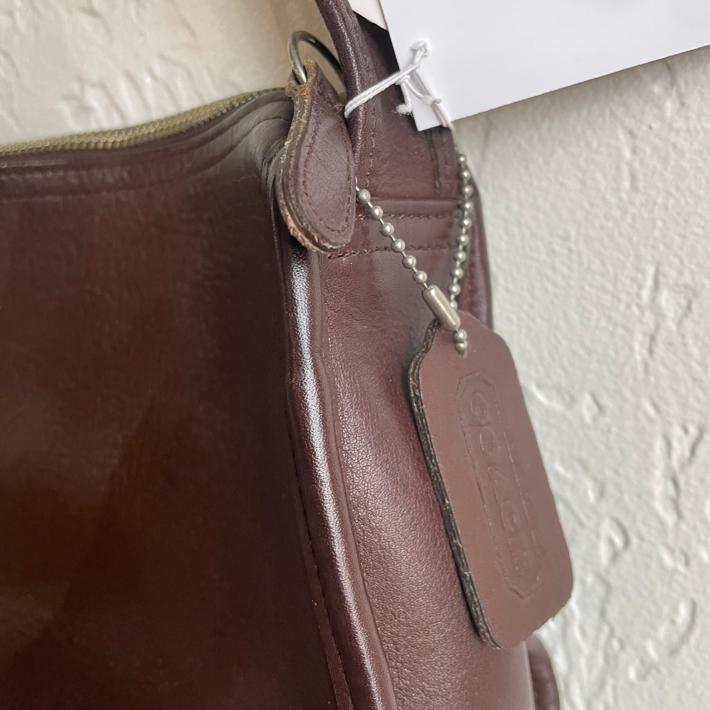 Coach Mahogany Brown Aero Small Zip Crossbody Bag #9057